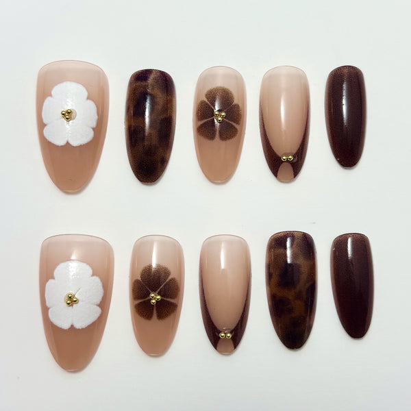 30Pcs leopard print