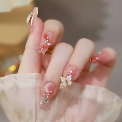 Explosive Flash Butterfly Spring/Summer Wearing fake nail