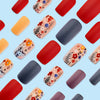 12 Sizes-24 Pcs Press On Nails DY1649-B7