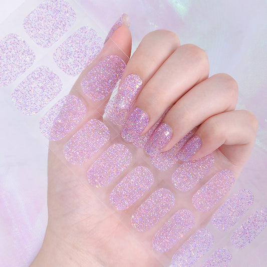 Semicured UV gel nail sticker kit UVG60117