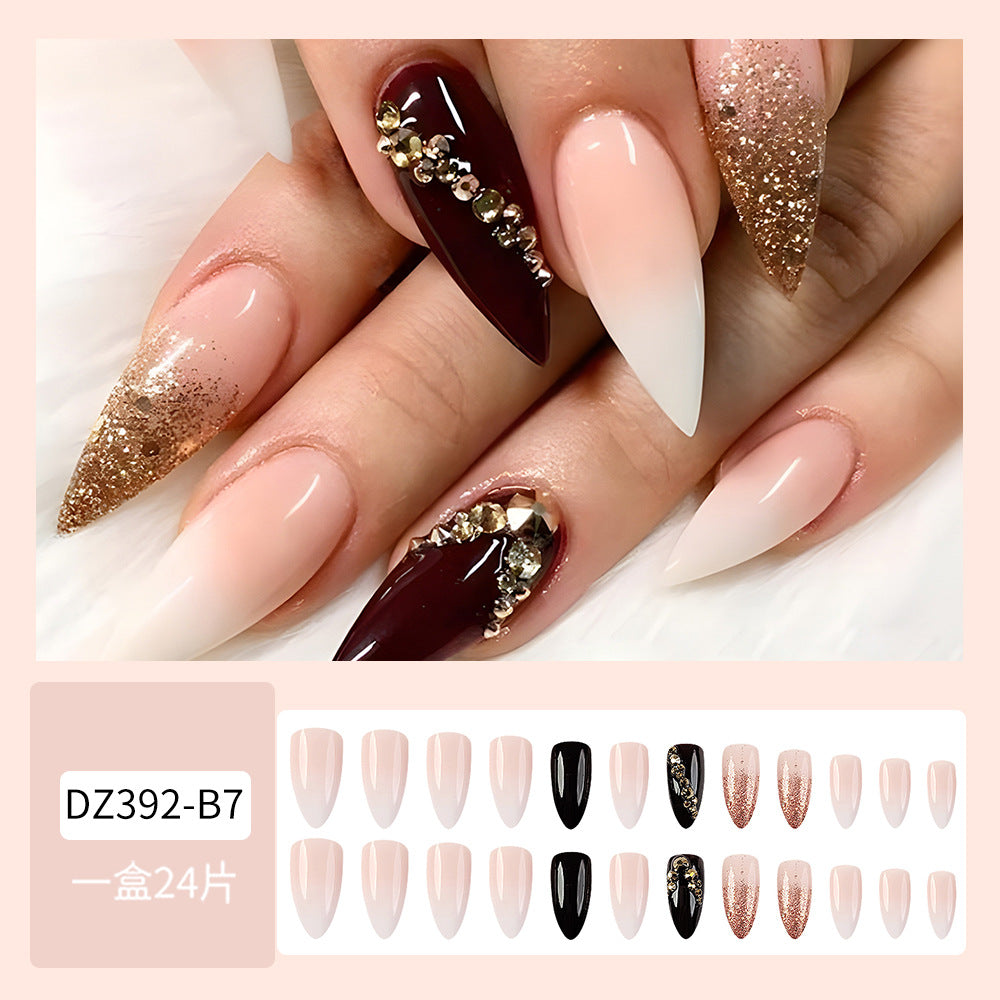 White-edged French wear nail plate