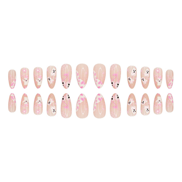 24pcs/Set Press On Nails