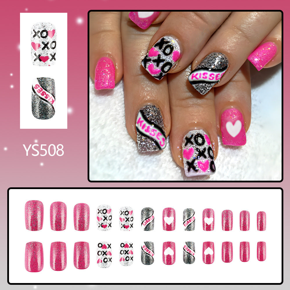 24pcs/Set Press On Nails