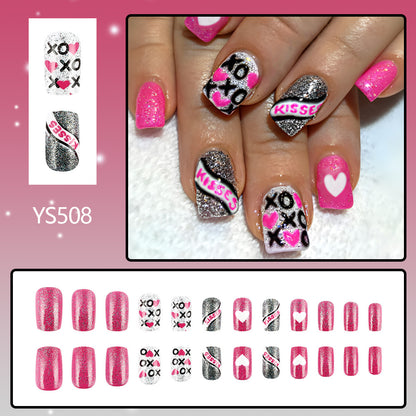 24pcs/Set Press On Nails