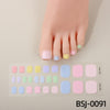 Bandes de vernis gel pour les pieds