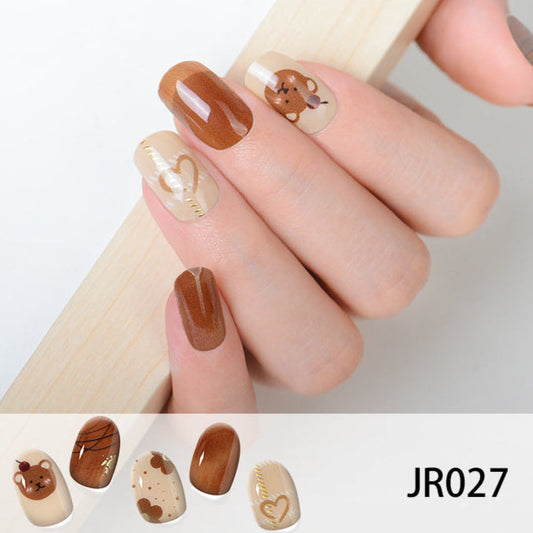 Semi-cured Gel Nail Strips JR027