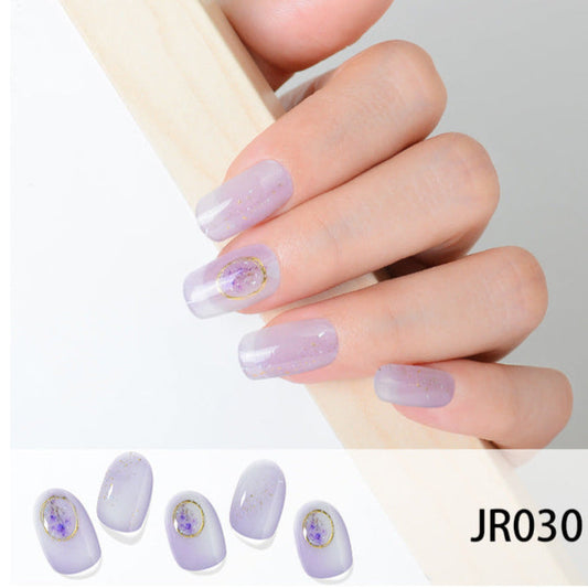 Semi-cured Gel Nail Strips JR030