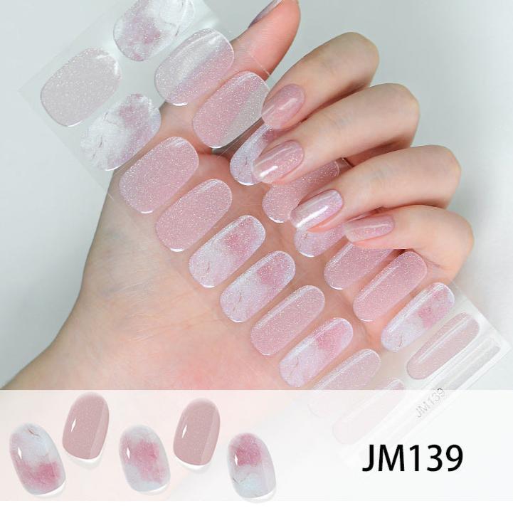 Semi-cured Gel Nail Strips JM139