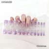 ins UV gel nail sticker UVG60200