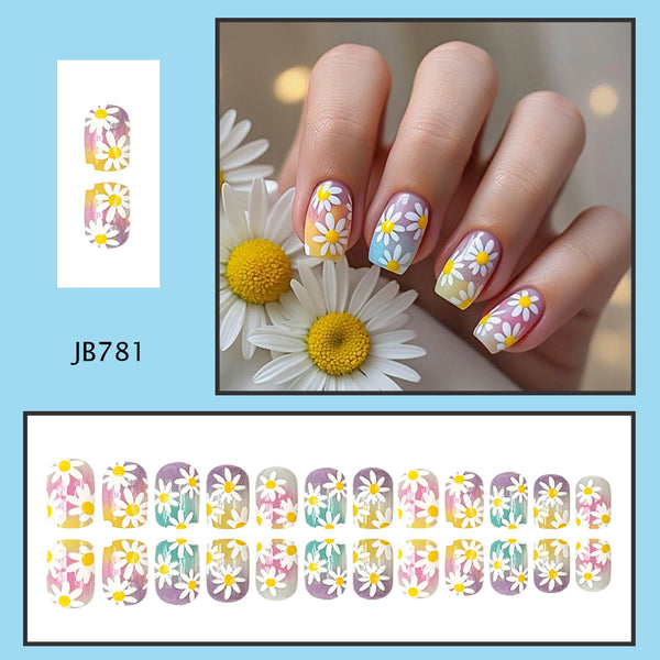 24pcs/Set Press On Nails