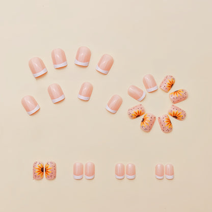 24pcs/Set Press On Nails