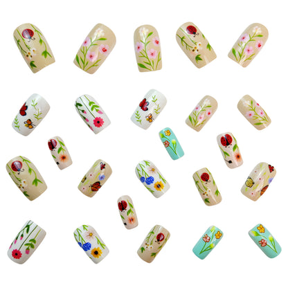 24pcs/Set Press On Nails