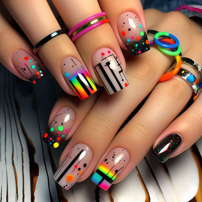 24pcs/Set Press On Nails