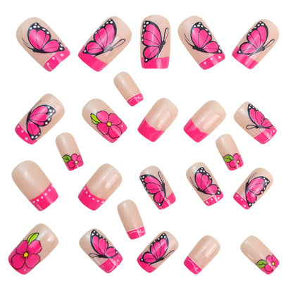 24pcs/Set Press On Nails