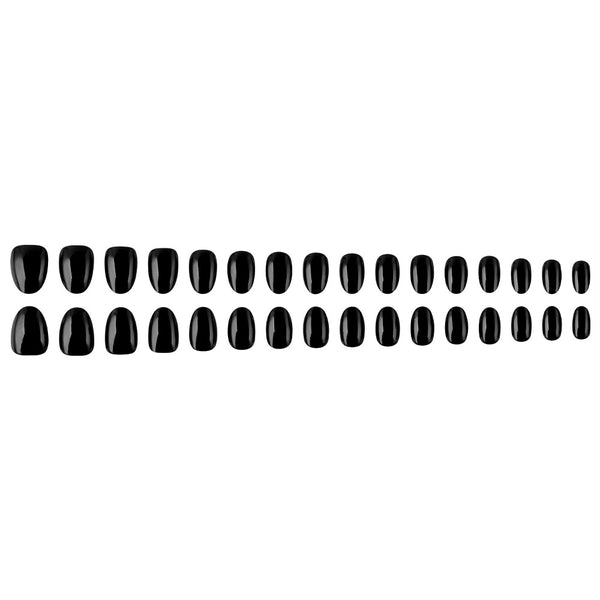 Noir brillant 32 pièces