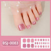 Bandes de vernis gel pour pédicure