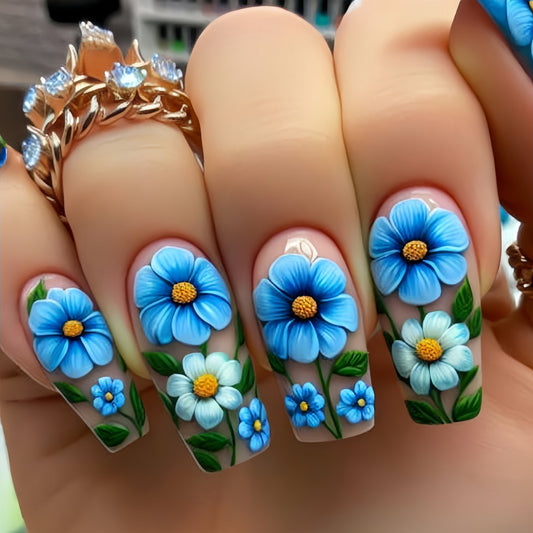 24pcs/Set Press On Nails