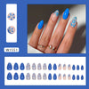 30 pcs Blue flowers