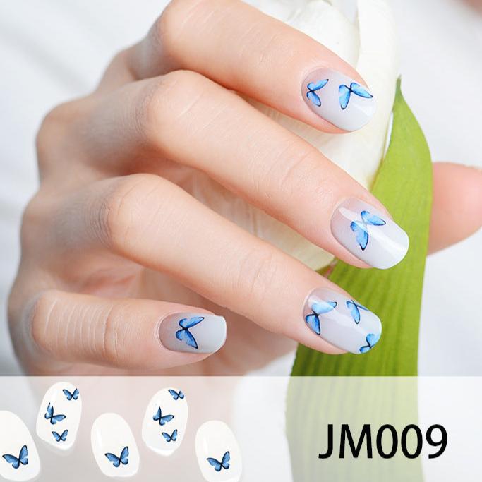 Semi-cured Gel Nail Strips JM009