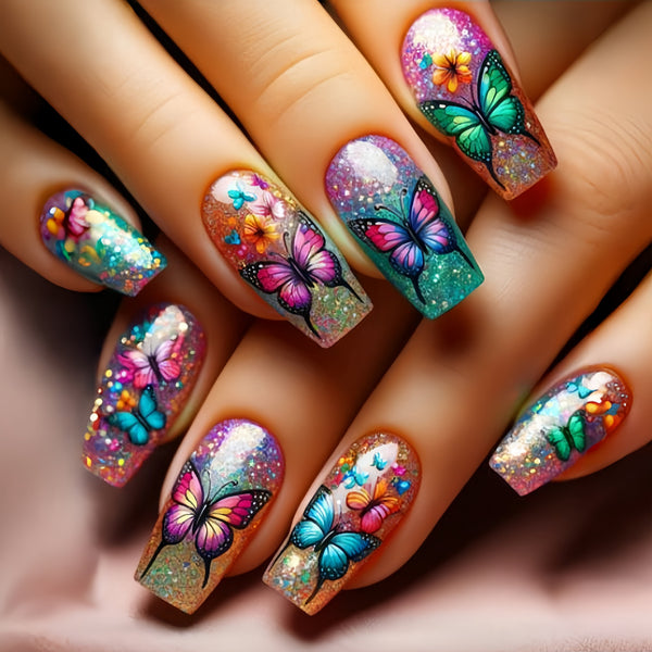 24pcs/Set Press On Nails