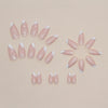 Glitter beveled edge French
