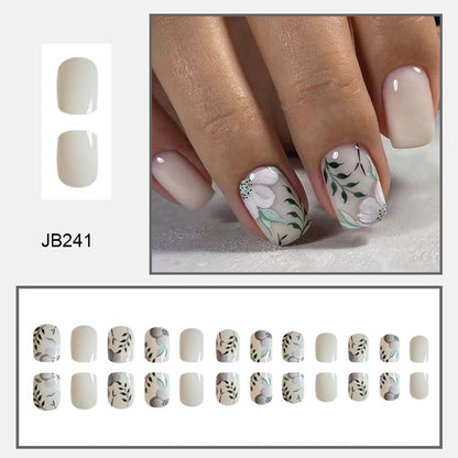 15 Sizes-30 Pcs Acrylic Press On Nails JB241