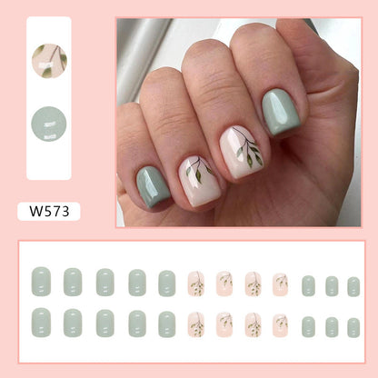 15 Sizes-30 Pcs Acrylic Press On Nails W573