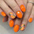 12 Sizes-24 Pcs Press On Nails C844