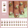 24pcs/Set Press On Nails