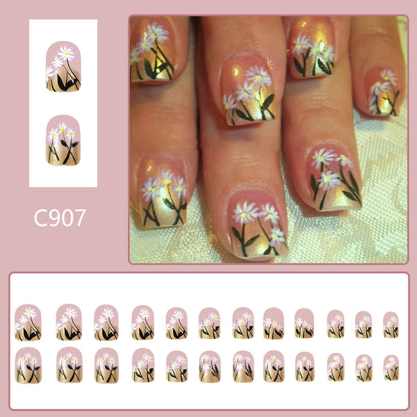 24pcs/Set Press On Nails