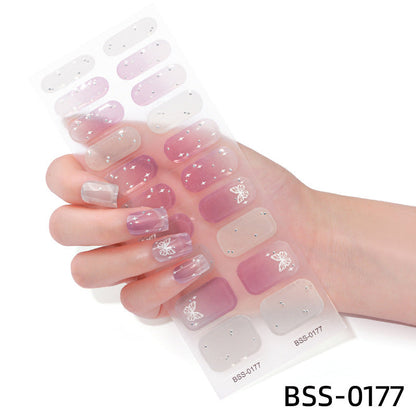 Semi cured nail patches for phototherapy of nailsBSS-0177