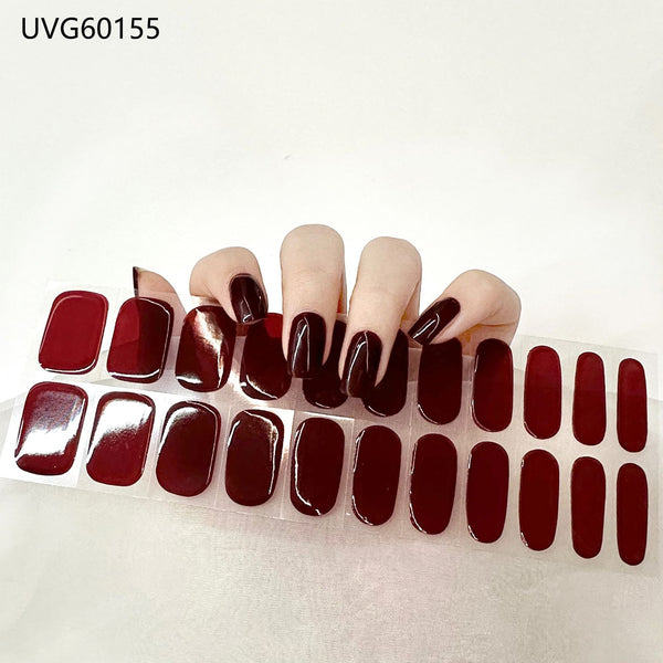ins UV gel nail sticker UVG60155