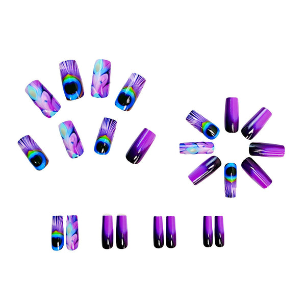 24pcs/Set Press On Nails