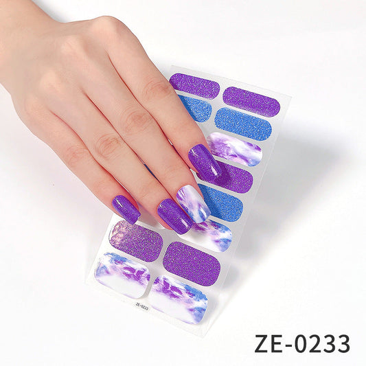 Nail wraps ZE233