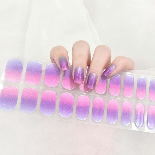 Semicured UV gel nail sticker kit GEL2088