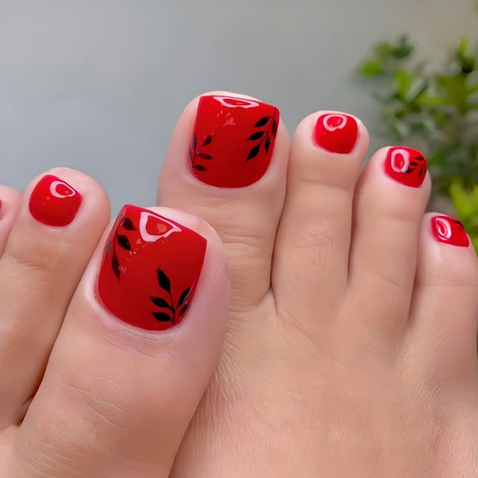 Pedicure fake nail Y879