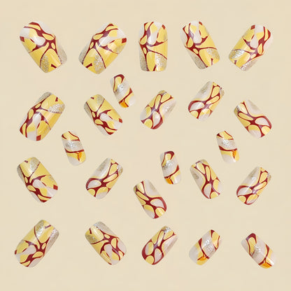 24pcs/Set Press On Nails