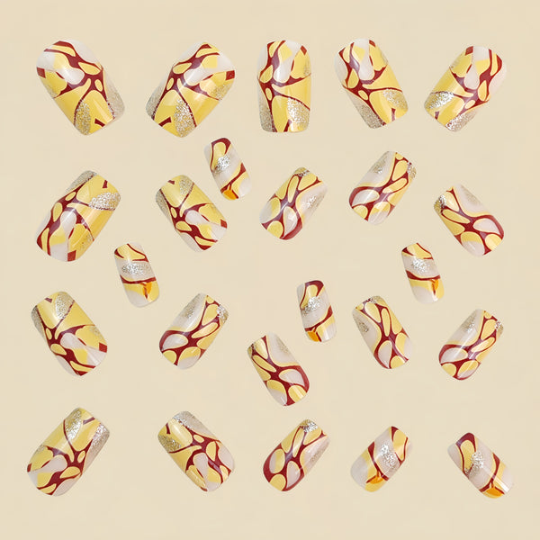 24pcs/Set Press On Nails