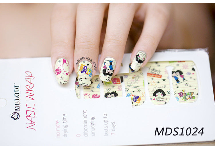 Nail wraps MDS1024