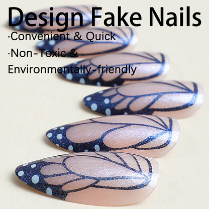 Butterfly Wings Wearable Nail Panel