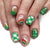 12 Sizes-24 Pcs Press On Nails C836