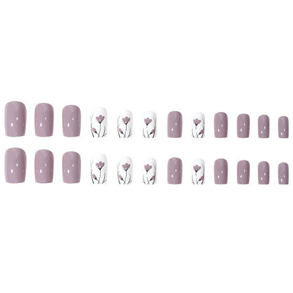 15 Sizes-30 Pcs Acrylic Press On Nails Y-216