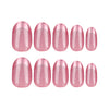 French Cat Eye Fake Nail