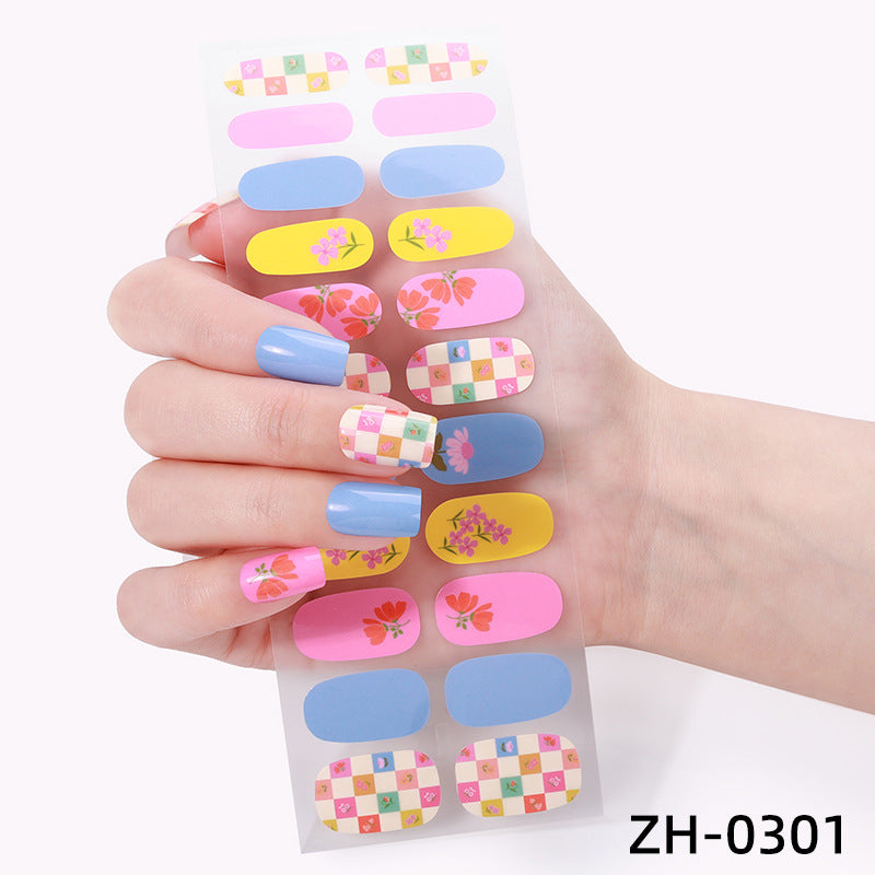 Nail Wraps（No UV light needed）