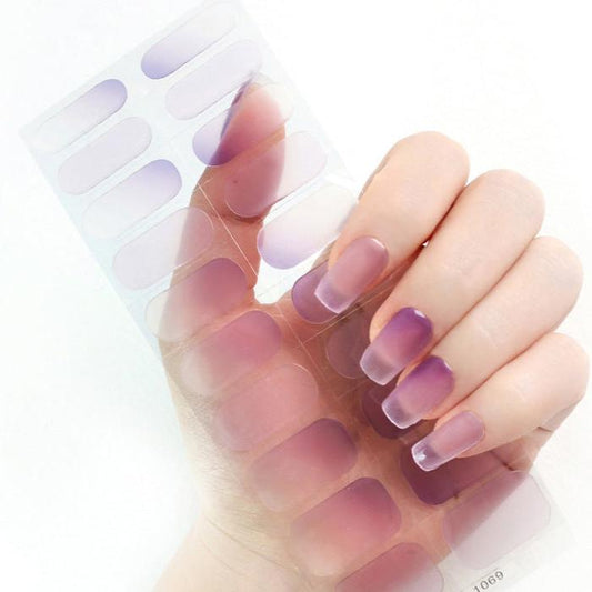 Semicured UV gel nail sticker kit SF24-1069