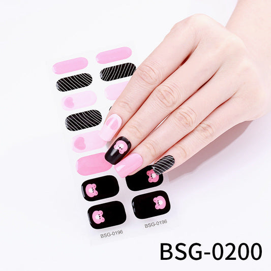 Salon-Quality Gel Nails Strips BSG-0200