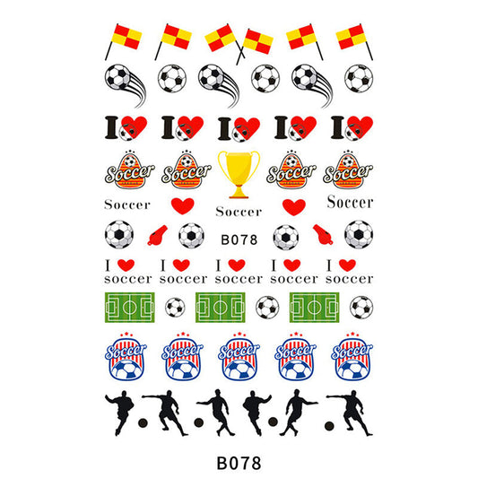 Nails Art Stickers Sports Event Series R128-B078