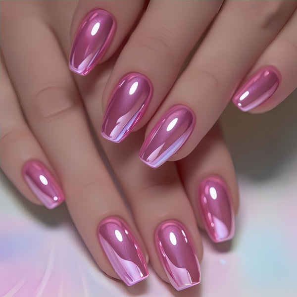 Pink shiny plating