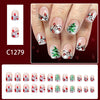 Nail art rattan lights Christmas tree