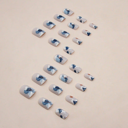 24Pcs press on nail W1473